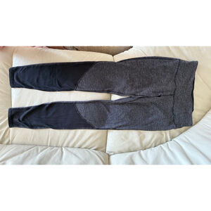 Lululemon Athletica Women’s Size 8 Gray & Black Color Block Leggings